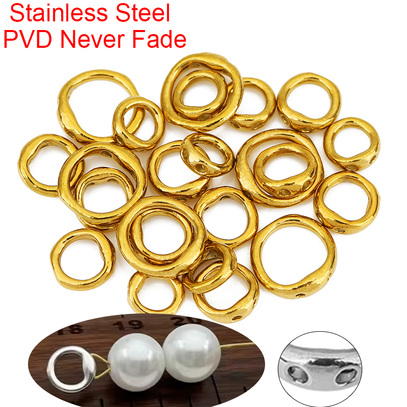 Jewelry Making Articles - 20pcs Stainless Steel Necklace Clasps Hooks