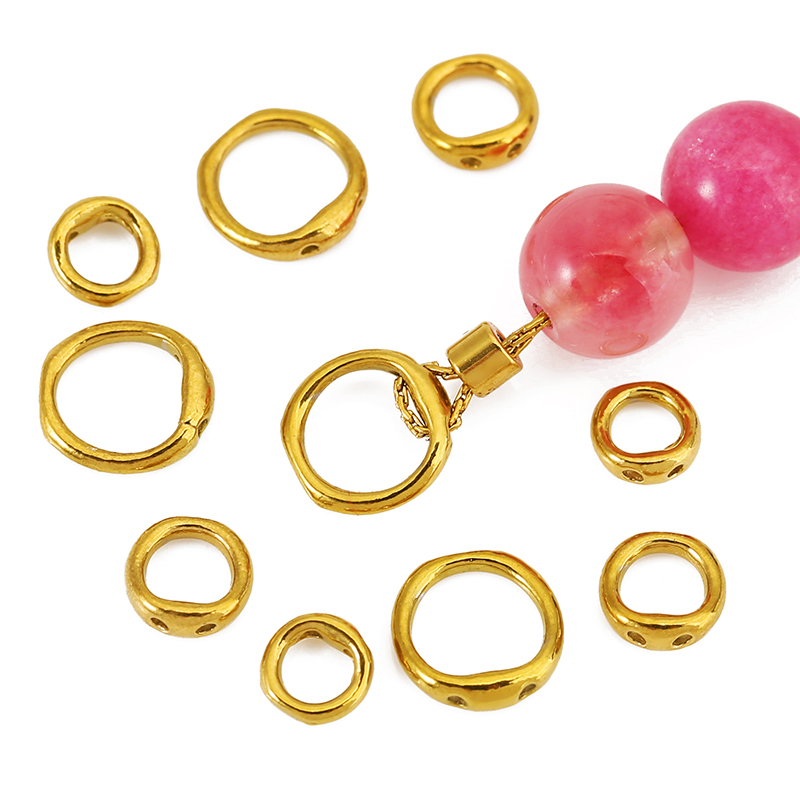 Jewelry Making Articles - 30pcs 5/6/8mm Stainless Steel Beading Supplies