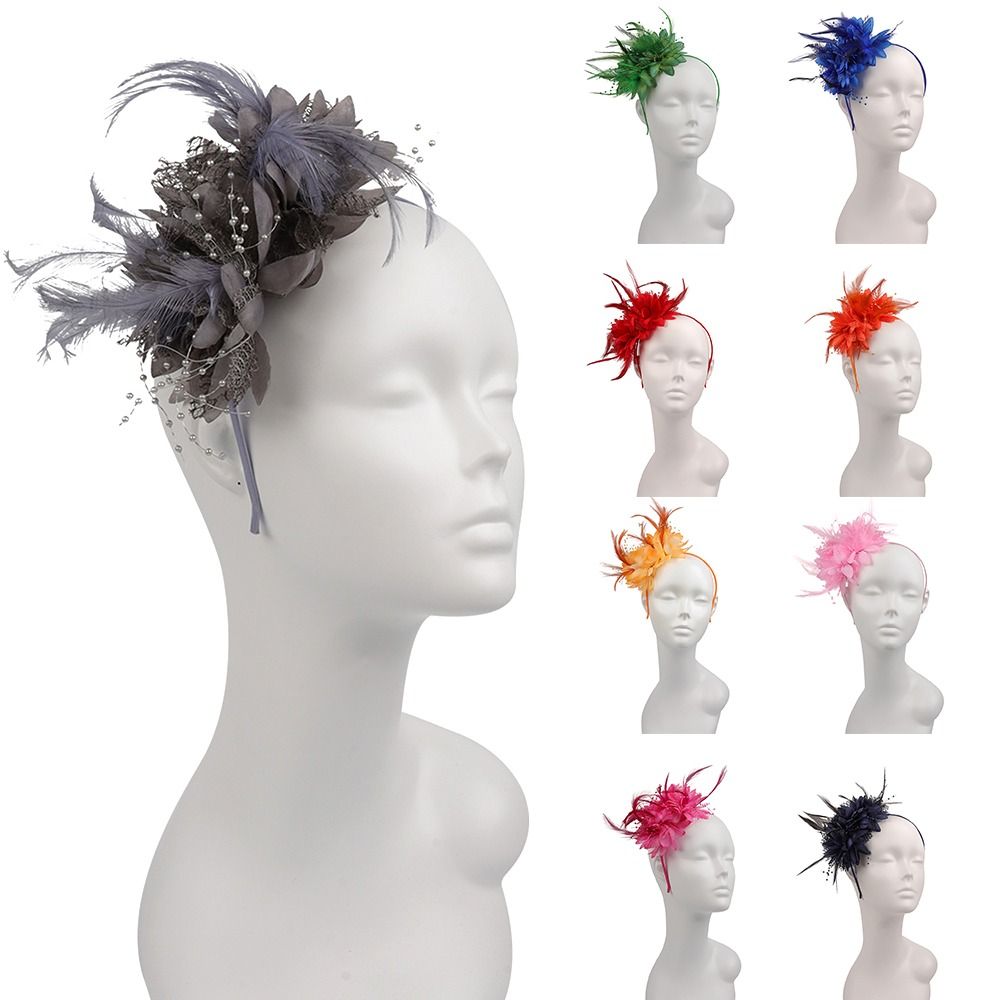 Jewelry Making For Adults - Charming Women Elegant Fascinator Hat Headband