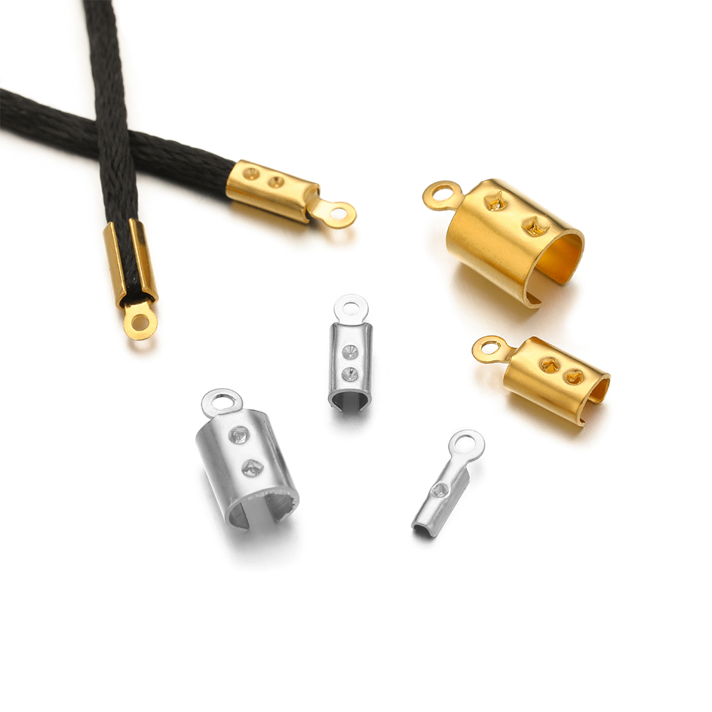 Jewelry Making Designs - 50pcs Stainless Steel High Quality Crimp