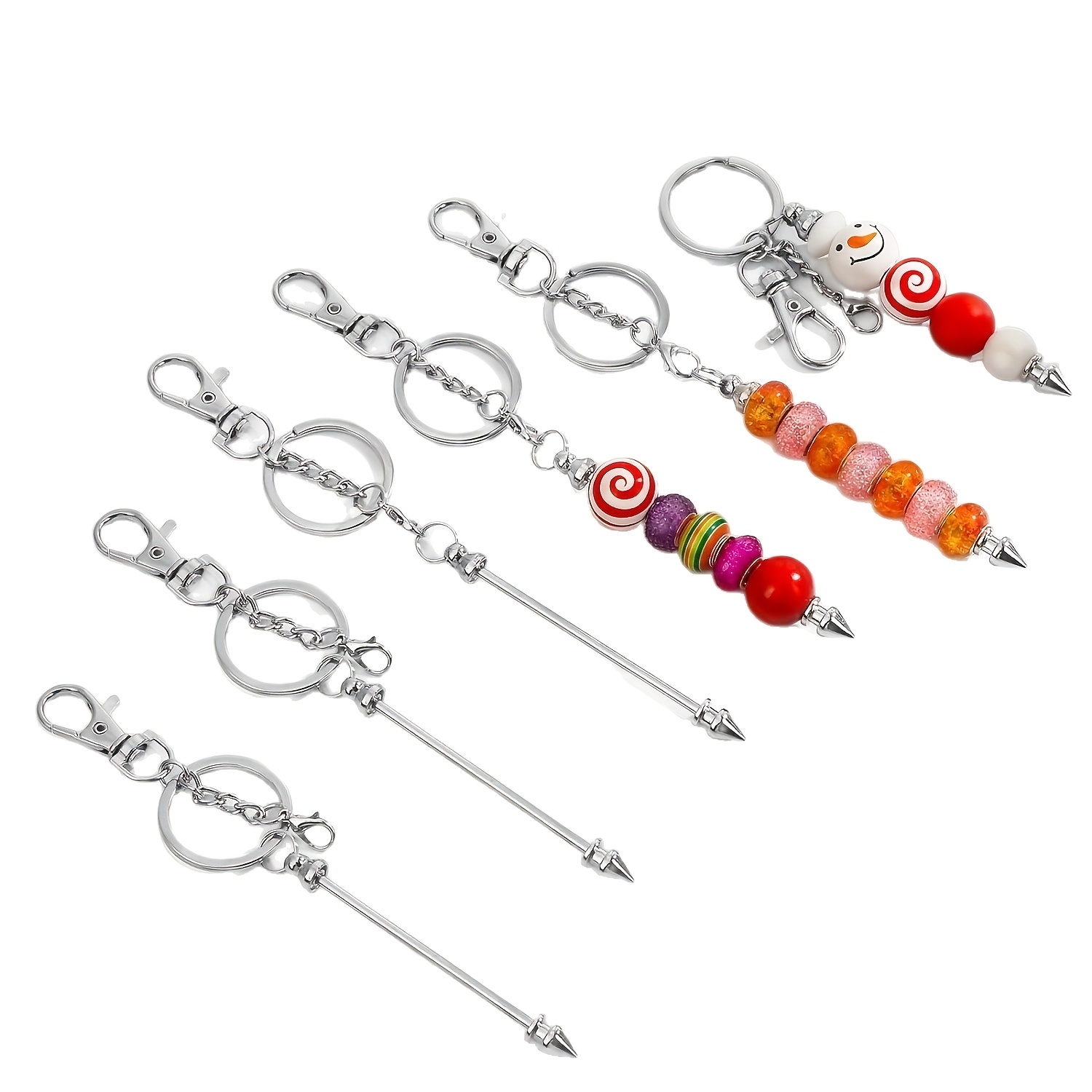 Jewelry Making For 5 Year Old - 6pcs Creative Parent-Child Co-creation Blank Beadable