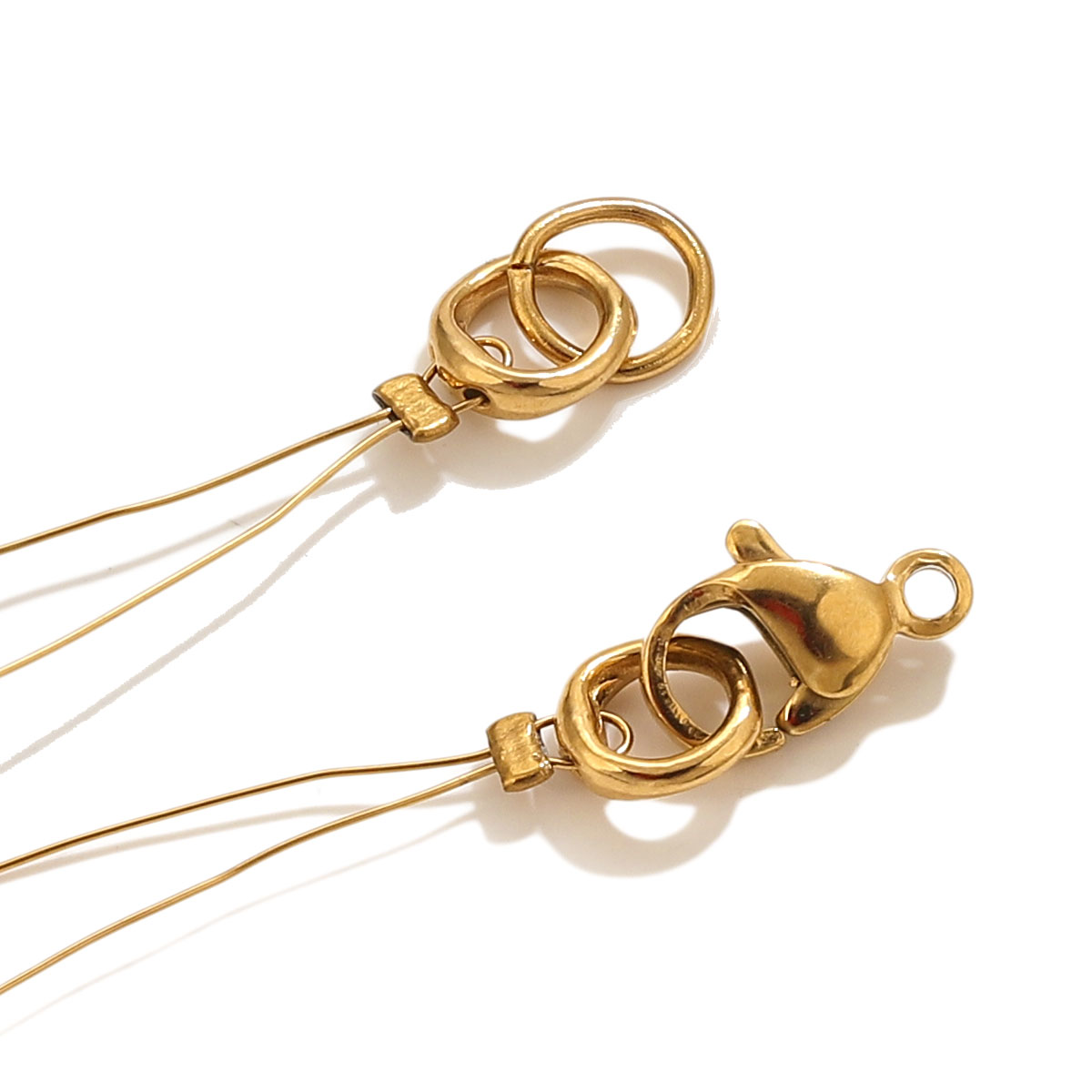 20pcs Stainless Steel Clasps E - Jewelry Making With Beads ulasan dan harga