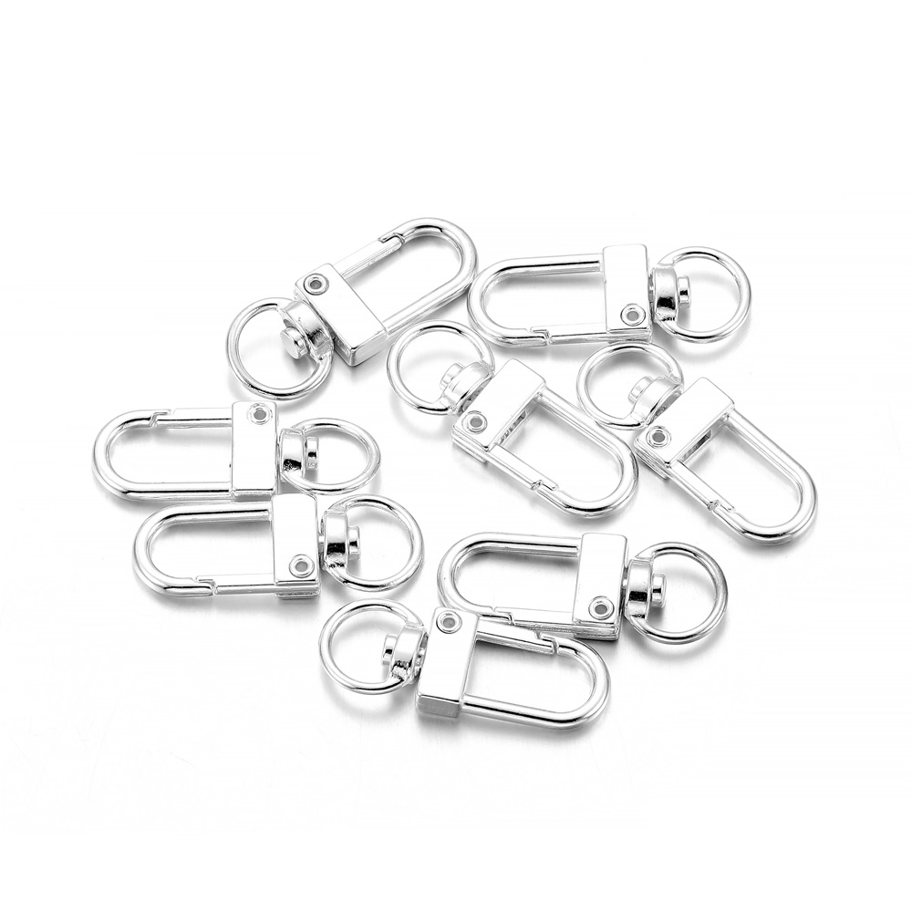 10pcs/pack Rotating Dog Buckle - Jewelry Making Designs ulasan dan harga
