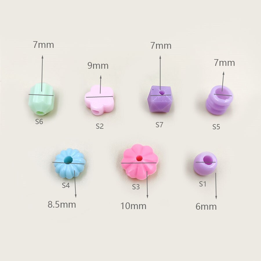 40pcs/bag Loose Mix Cute Acryl - Jewelry Making For 5 Year Old ulasan dan harga