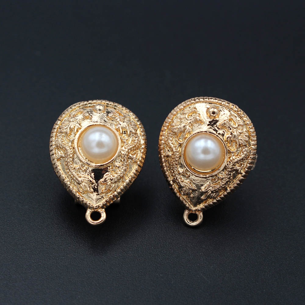 10pair Stud Clip Earrings Post - Jewelry Making Dubai ulasan dan harga