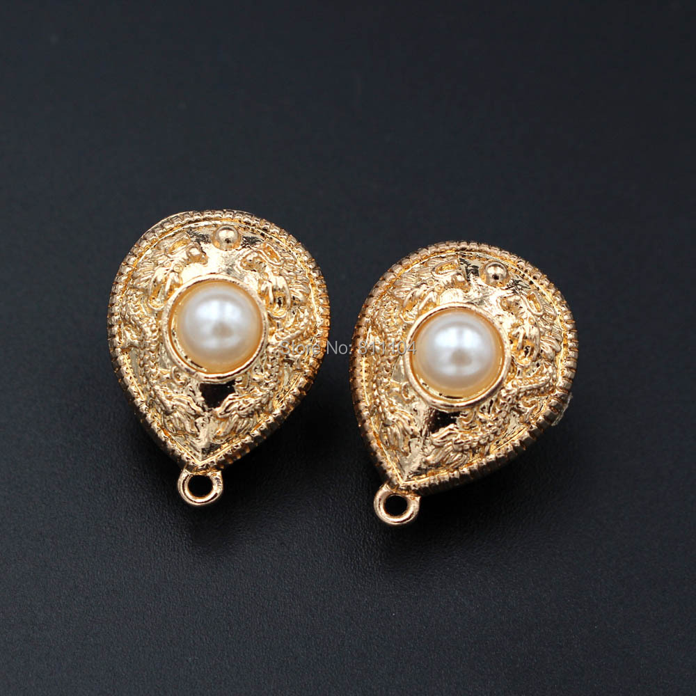 10pair Stud Clip Earrings Post - Jewelry Making Dubai ulasan dan harga