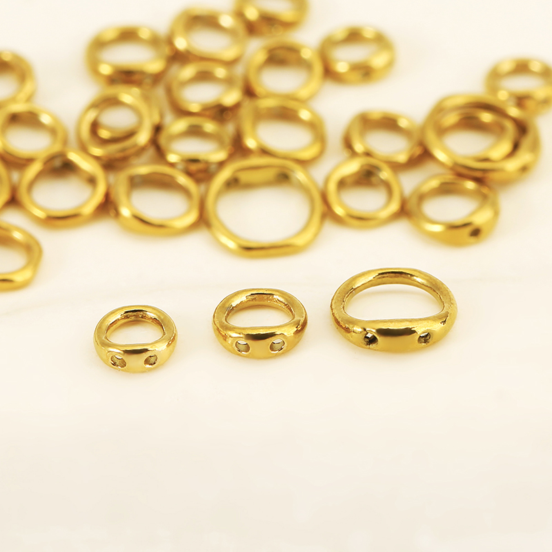 30pcs 5/6/8mm Stainless Steel  - Jewelry Making Articles ulasan dan harga