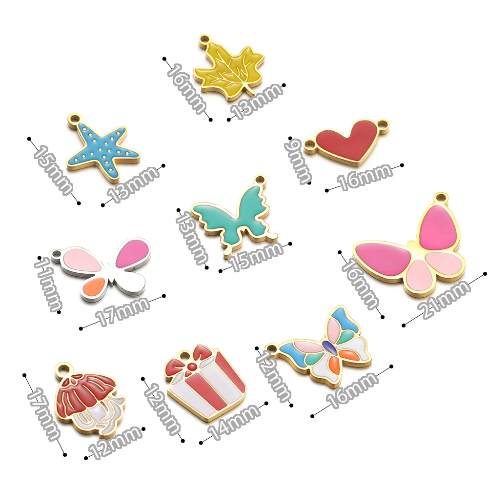 5pcs Stainless Steel Star Butt - Jewelry Making For 5 Year Old ulasan dan harga