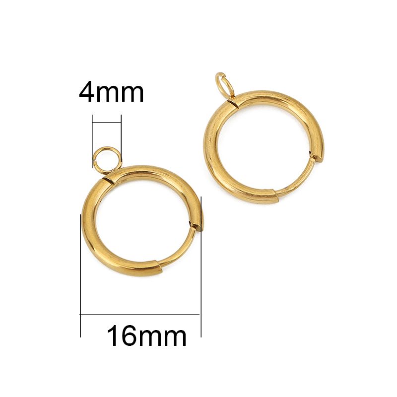 10pcs PVD Never Fade Earrings  - Jewelry Making Designs ulasan dan harga