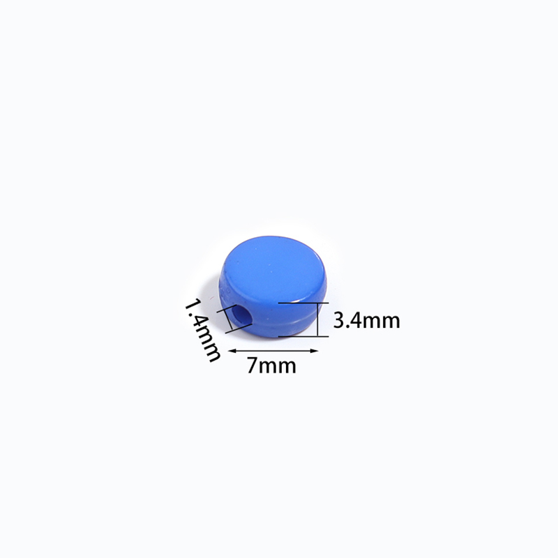100PCS/Lot Colorful Acrylic Be - Jewelry Making For 5 Year Old ulasan dan harga