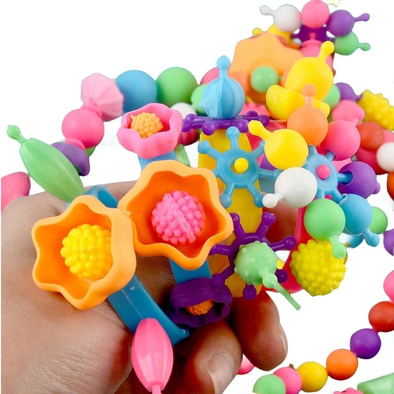 188-608pcs Pop Beads Children  - Jewelry Making For 5 Year Old ulasan dan harga