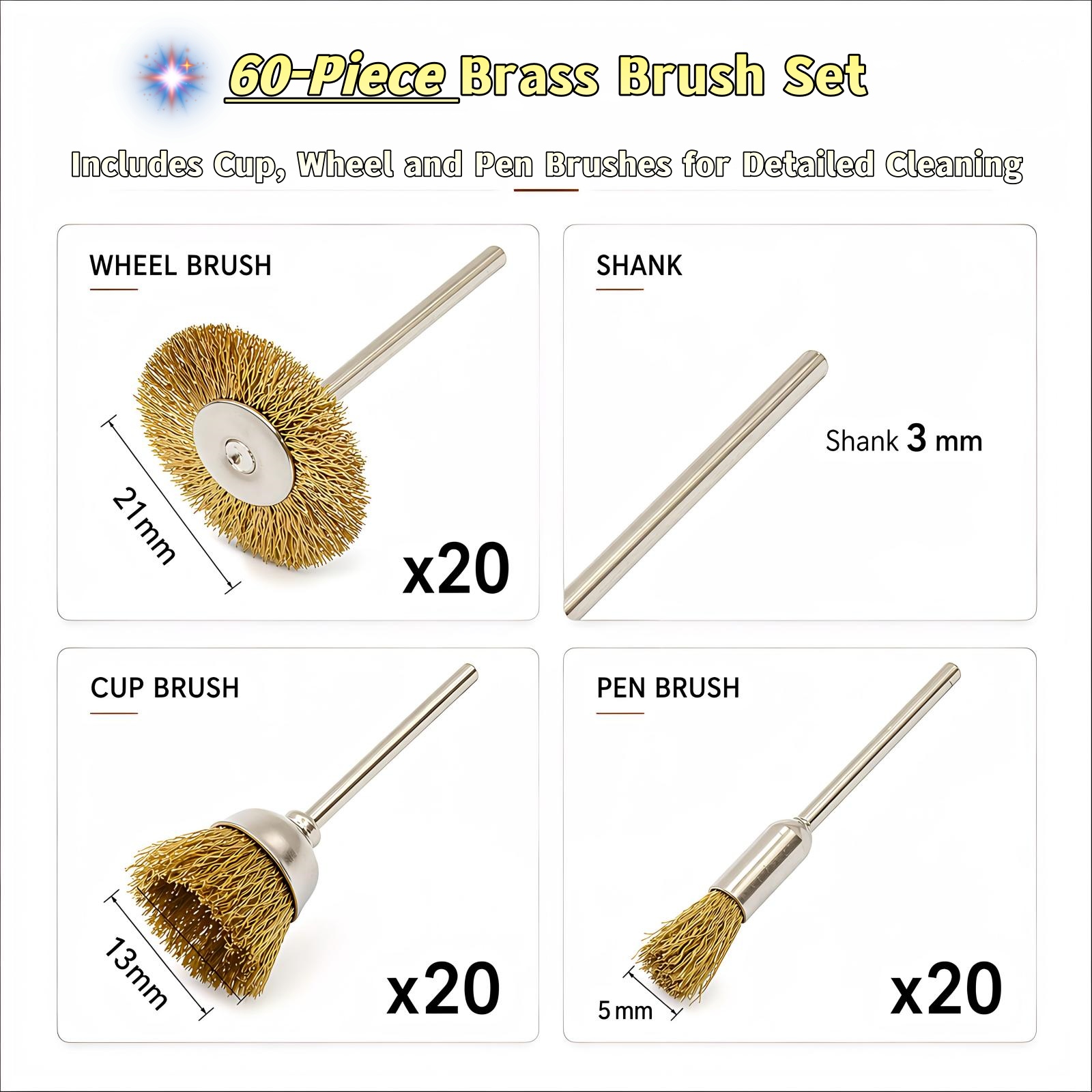 60Pcs Jewelry Making Tool Bras - Jewelry Making Brass ulasan dan harga