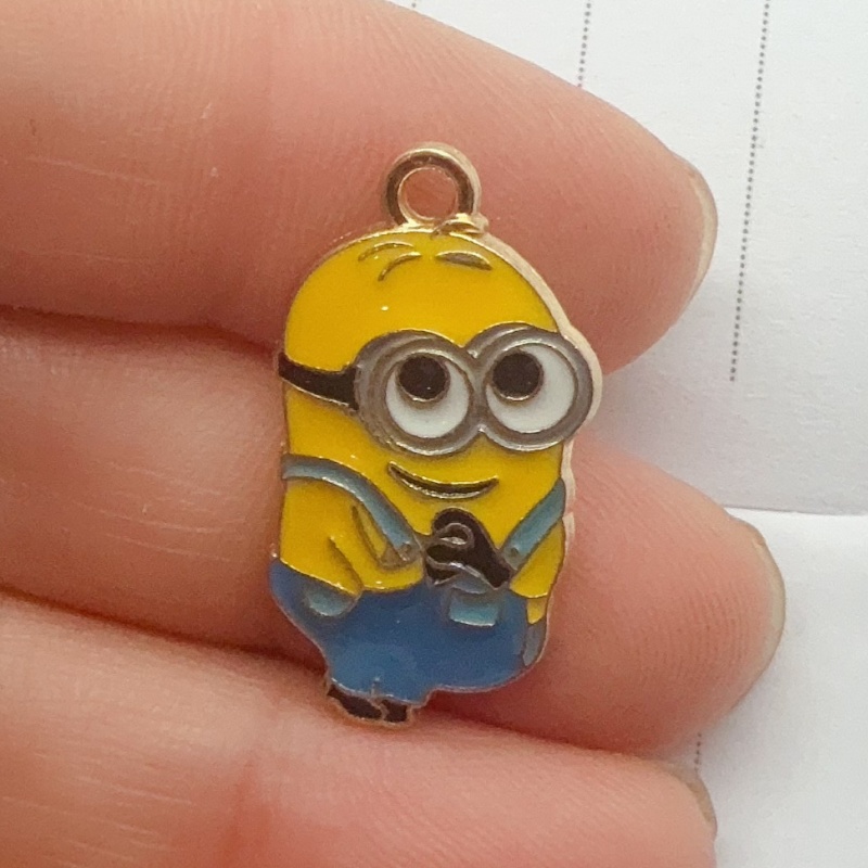 10pcs alloy drip oil cartoon p - Jewelry Making Pendants ulasan dan harga