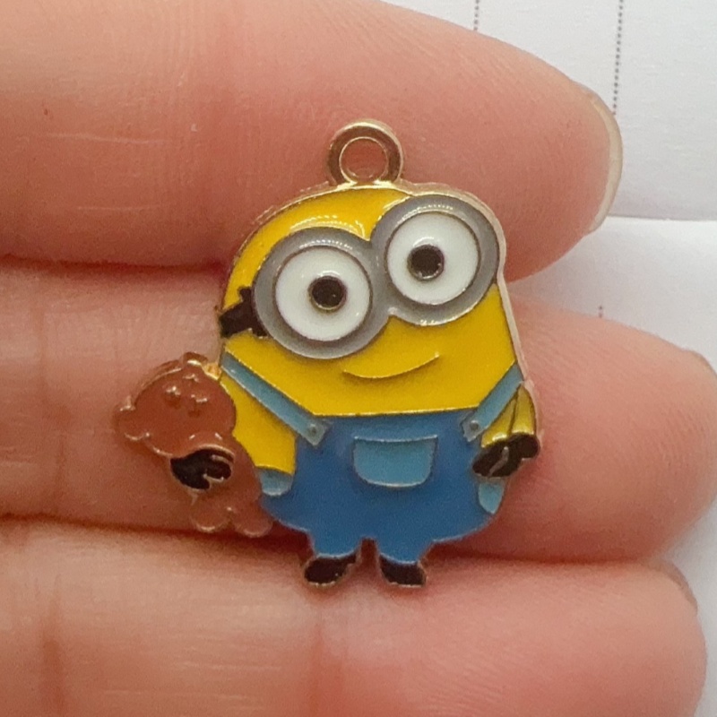 10pcs alloy drip oil cartoon p - Jewelry Making Pendants ulasan dan harga