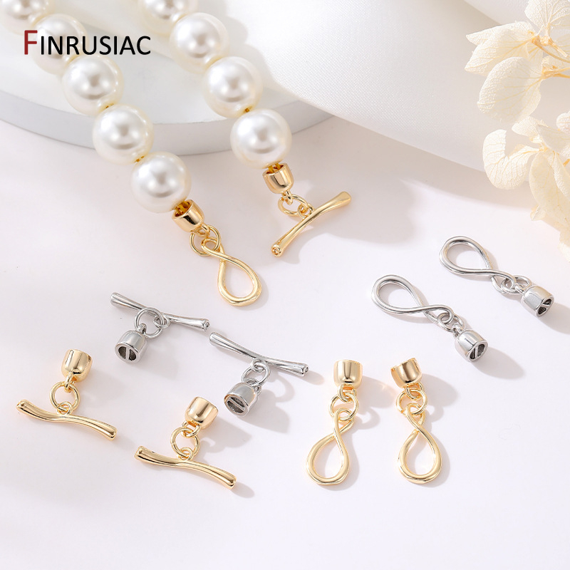 14K Gold Plated Infinity Symbo - Toggle Clasp Gold ulasan dan harga