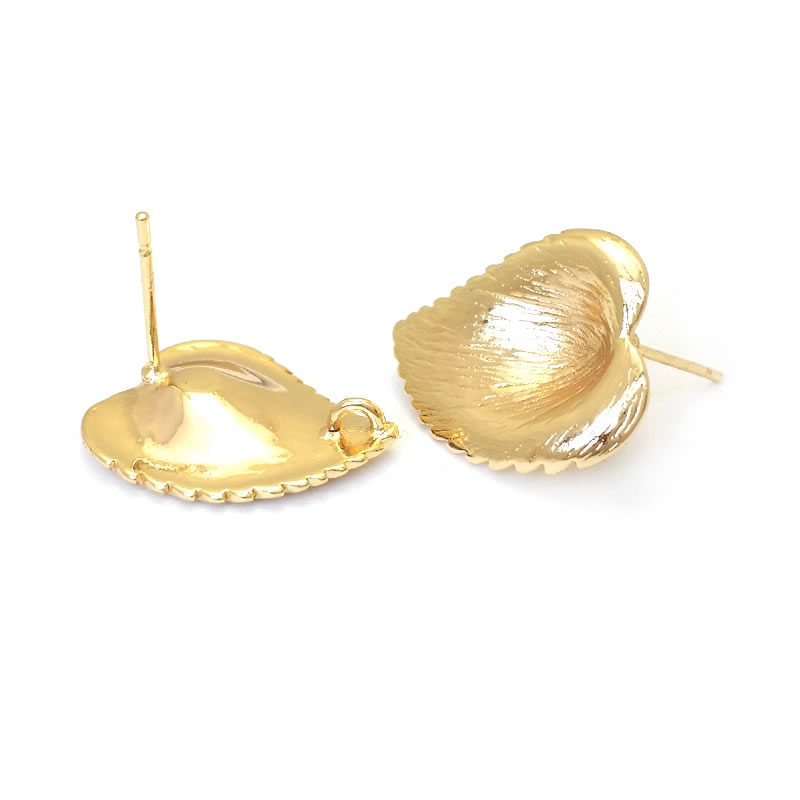 18K Gold Color Brass Lotus Lea - Jewelry Making Designs ulasan dan harga
