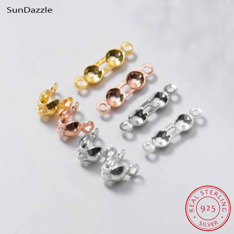 4pcs Genuine Real Pure Solid 9 - Jewelry Making With Beads ulasan dan harga