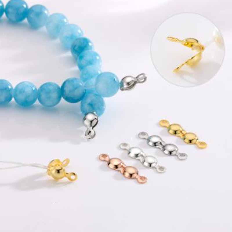 4pcs Genuine Real Pure Solid 9 - Jewelry Making With Beads ulasan dan harga