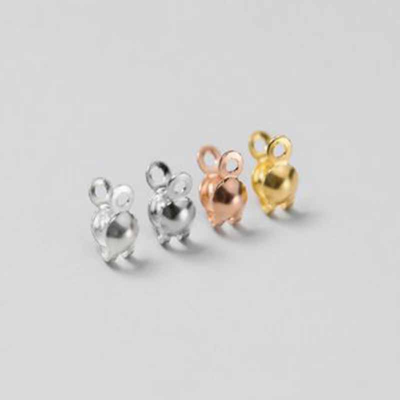4pcs Genuine Real Pure Solid 9 - Jewelry Making With Beads ulasan dan harga