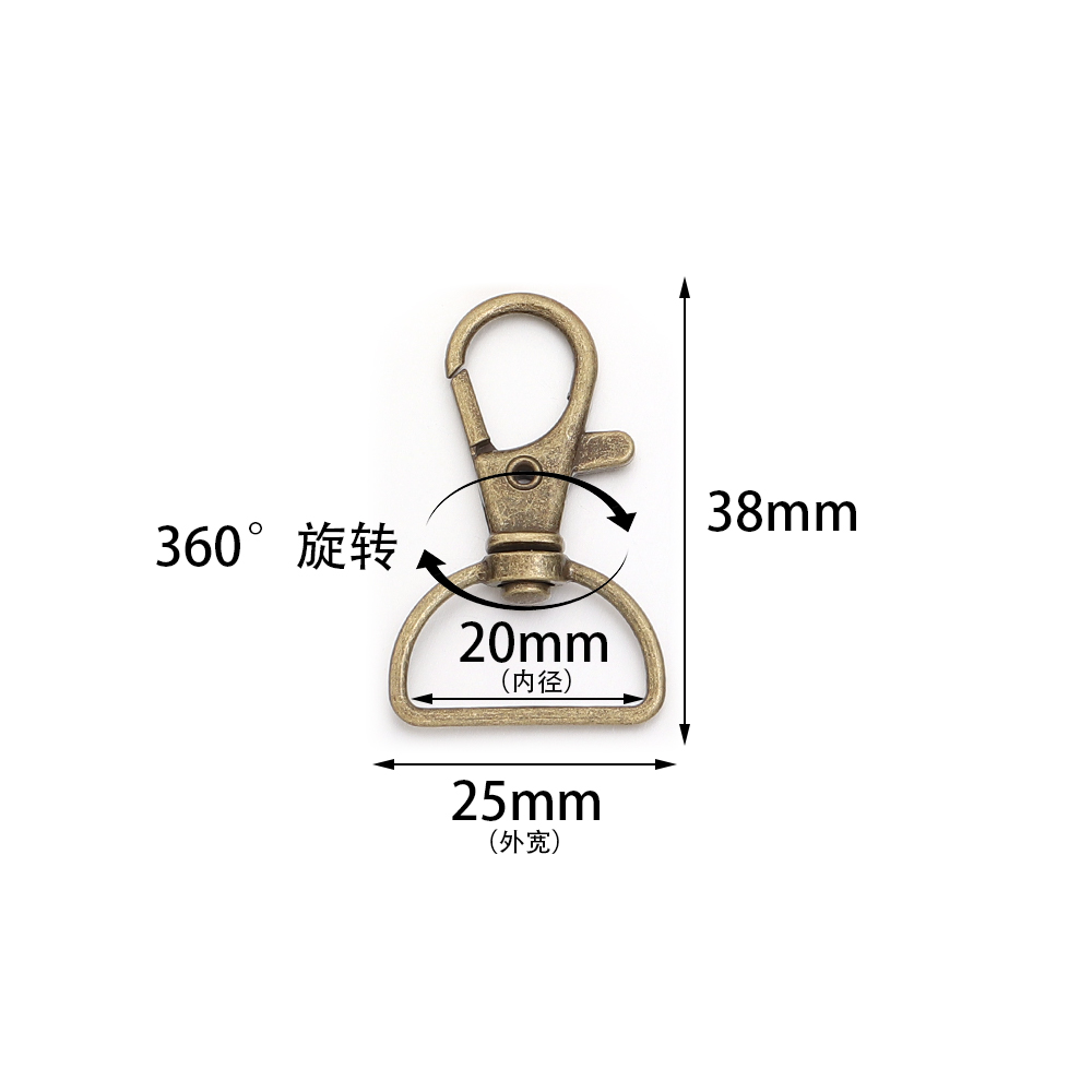 10pcs/lot Metal Swivel Clasps  - Jewelry Making Designs ulasan dan harga