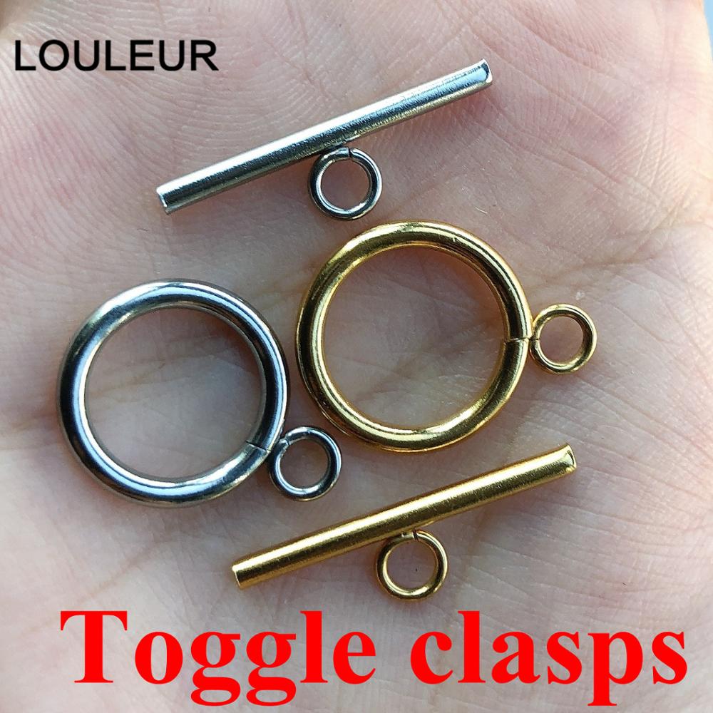 Stainless Steel OT Clasps Brac - Toggle Clasp Gold ulasan dan harga