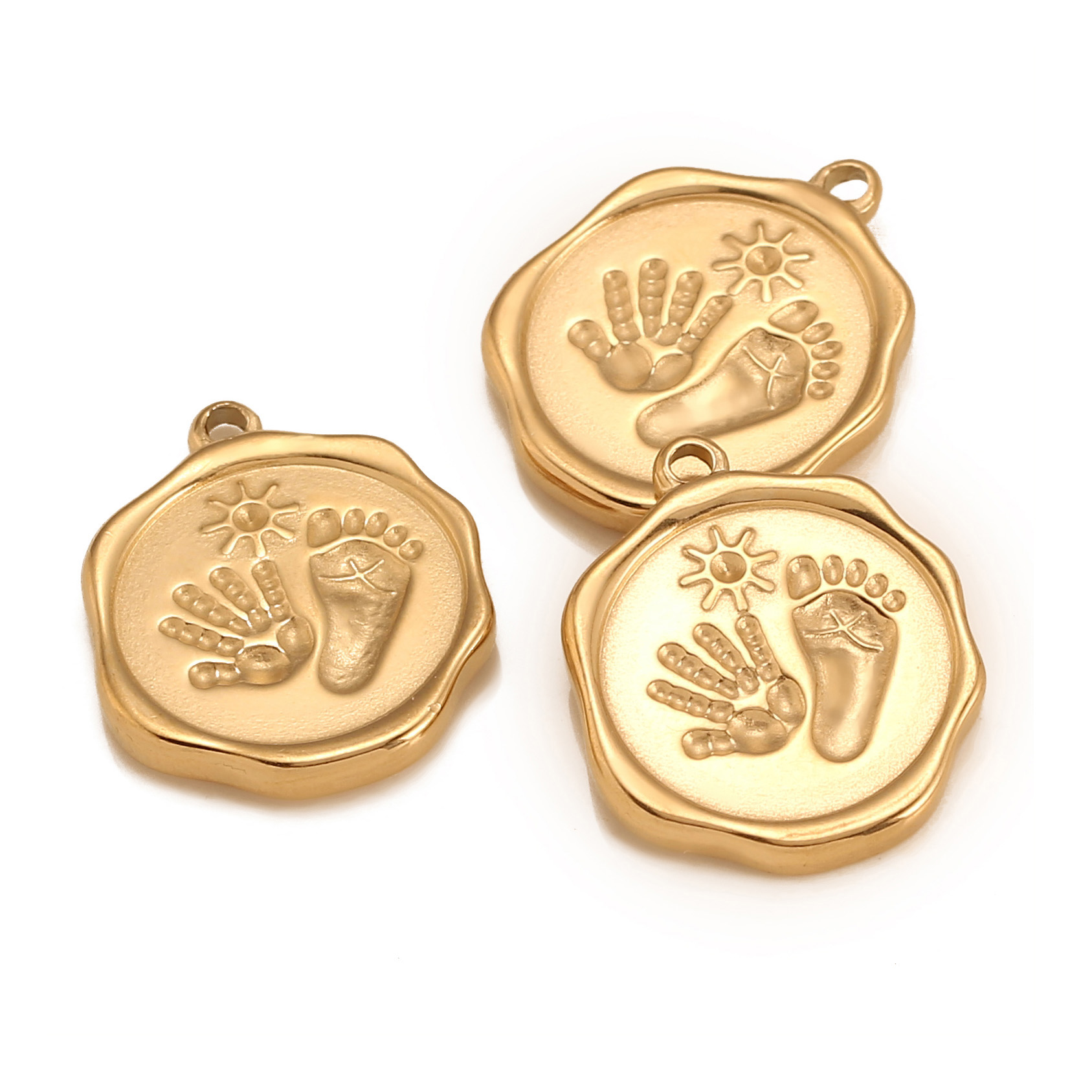 3PC Stainless Steel Cute Baby  - Jewelry Making For 5 Year Old ulasan dan harga