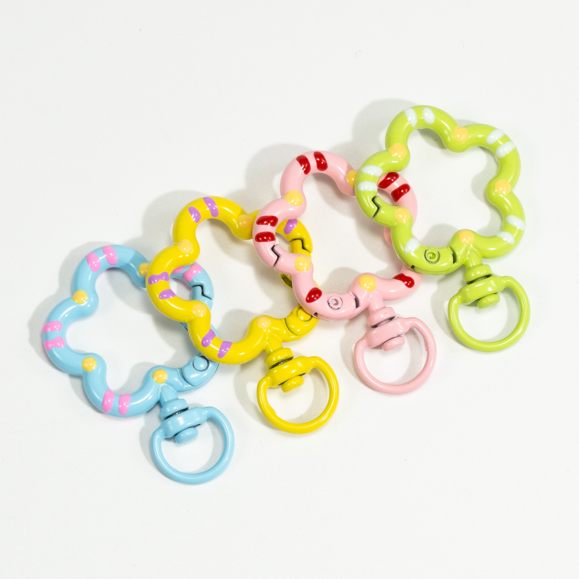 5pcs Flower Metal Lobster Claw - Jewelry Making Designs ulasan dan harga