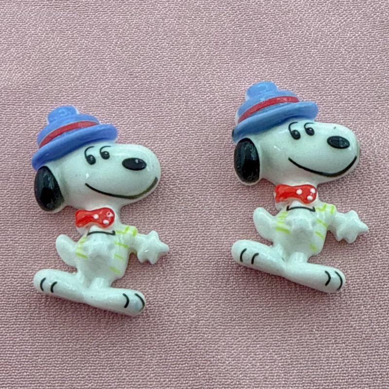 10pcs resin cute little dog pe - Jewelry Making Pendants ulasan dan harga