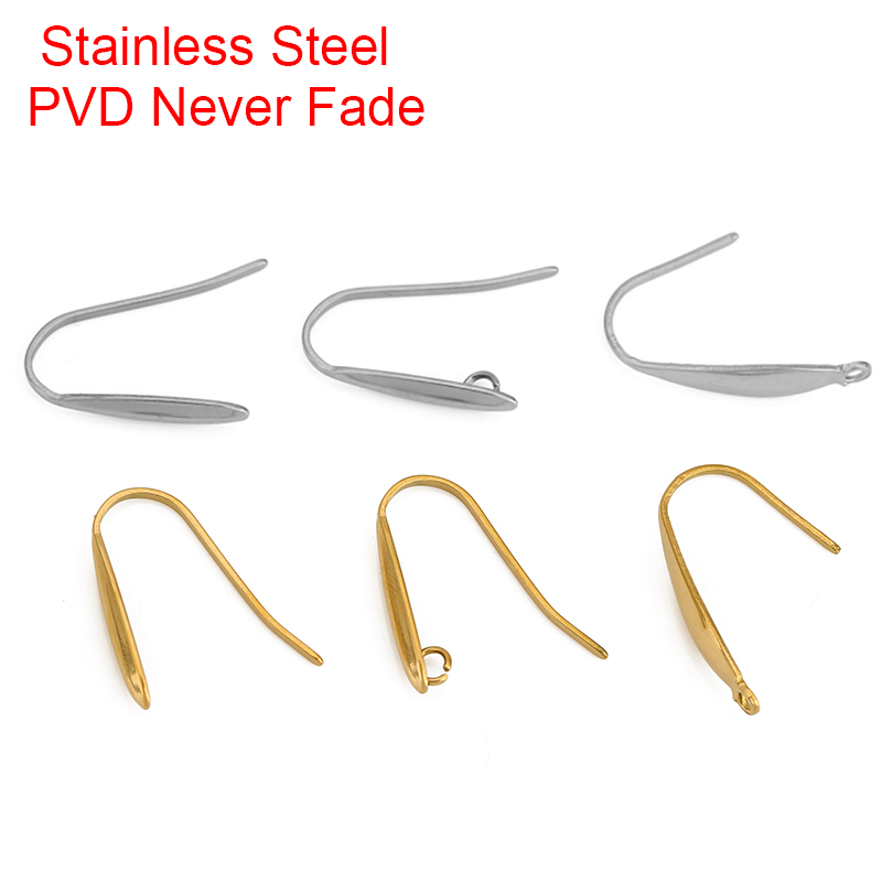 10pcs Never Fade Stainless Ste - Jewelry Making Designs ulasan dan harga
