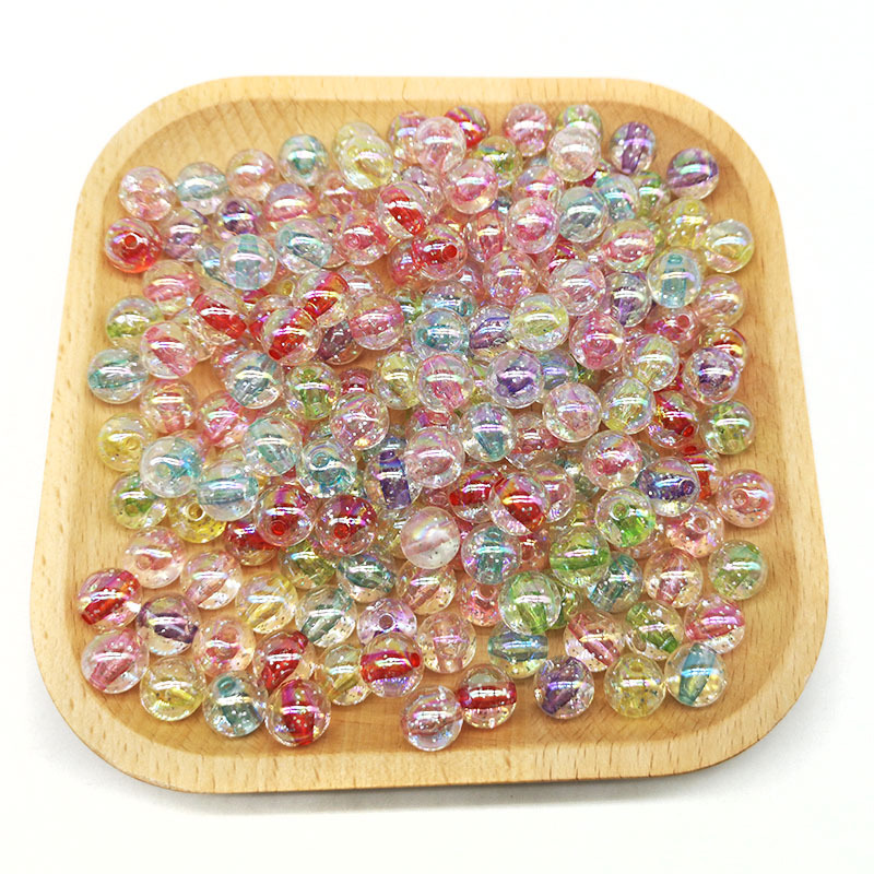 50Pcs 10mm Acrylic Beads Color - Jewelry Making For 5 Year Old ulasan dan harga