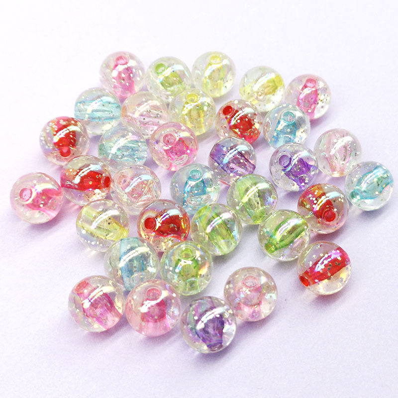 50Pcs 10mm Acrylic Beads Color - Jewelry Making For 5 Year Old ulasan dan harga