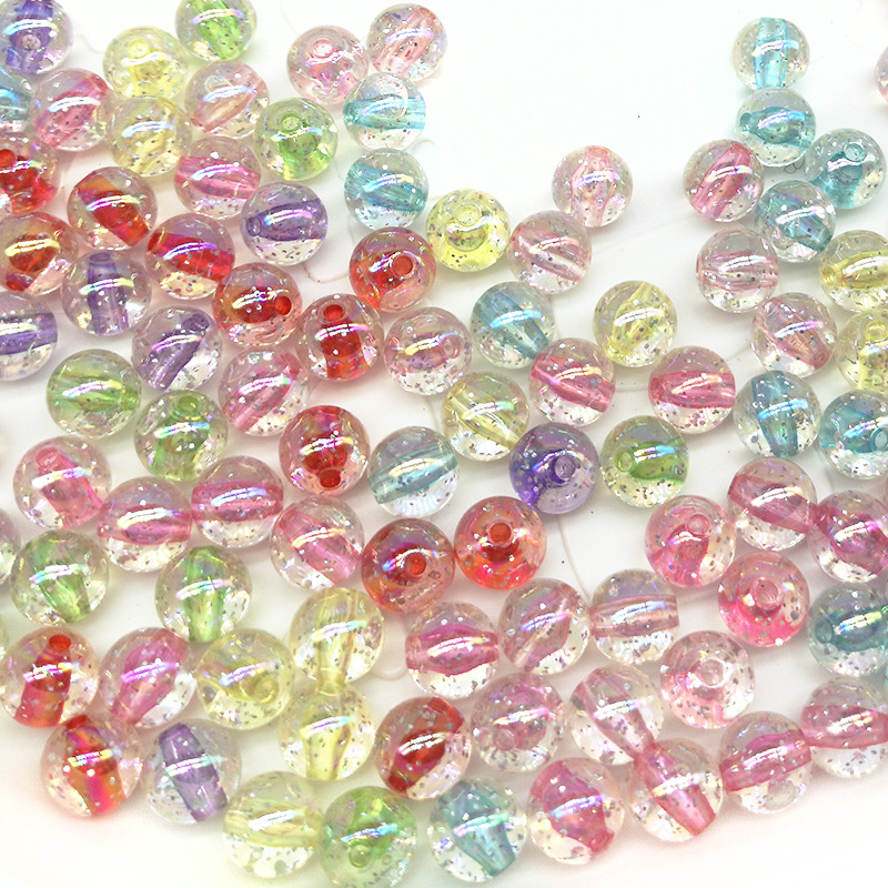 50Pcs 10mm Acrylic Beads Color - Jewelry Making For 5 Year Old ulasan dan harga