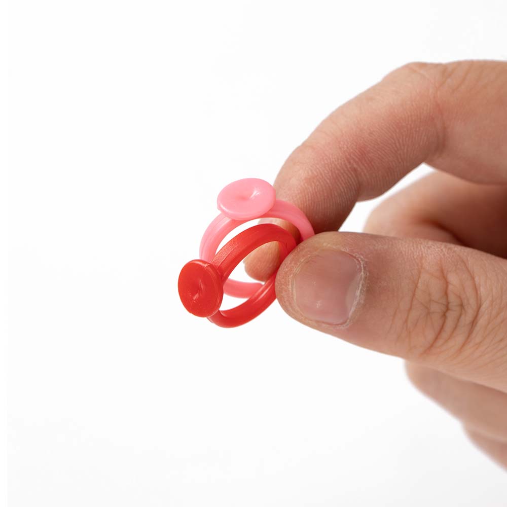 100pcs Clear Plastic Adjustabl - Jewelry Making For 5 Year Old ulasan dan harga