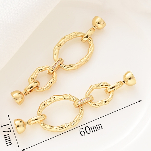 Zircon Fasteners For Bracelets - Jewelry Making Designs ulasan dan harga