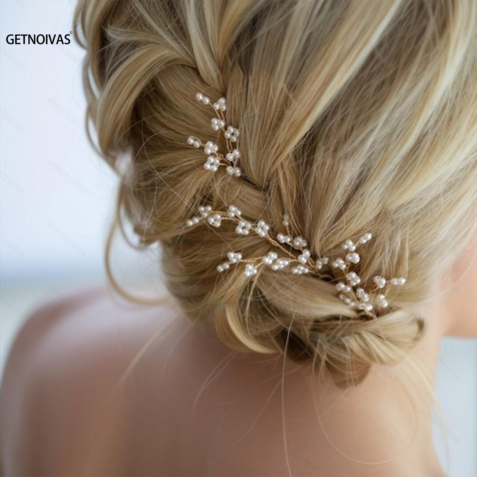 3PCS Wedding U Shape Hair Clip - Jewelry Making With Beads ulasan dan harga