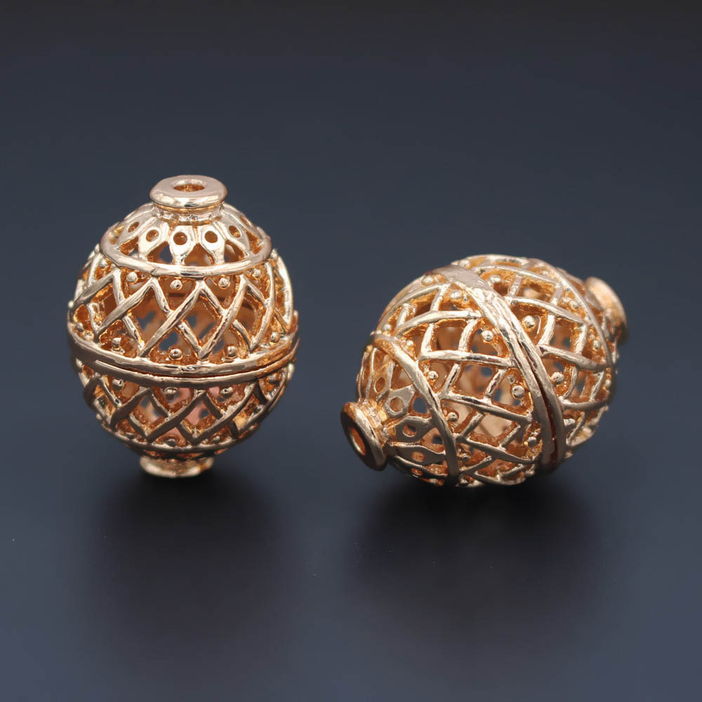 10pcs Nigerian Dubai Gold Spac - Jewelry Making Dubai ulasan dan harga