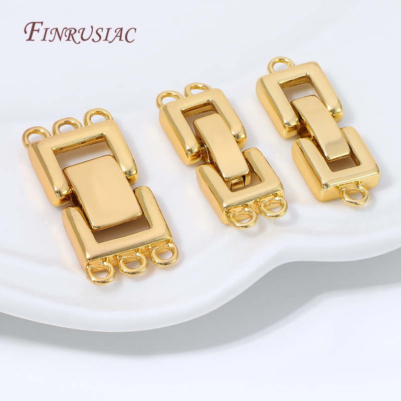 18K Gold Plated Multi Strands  - Jewelry Making With Beads ulasan dan harga