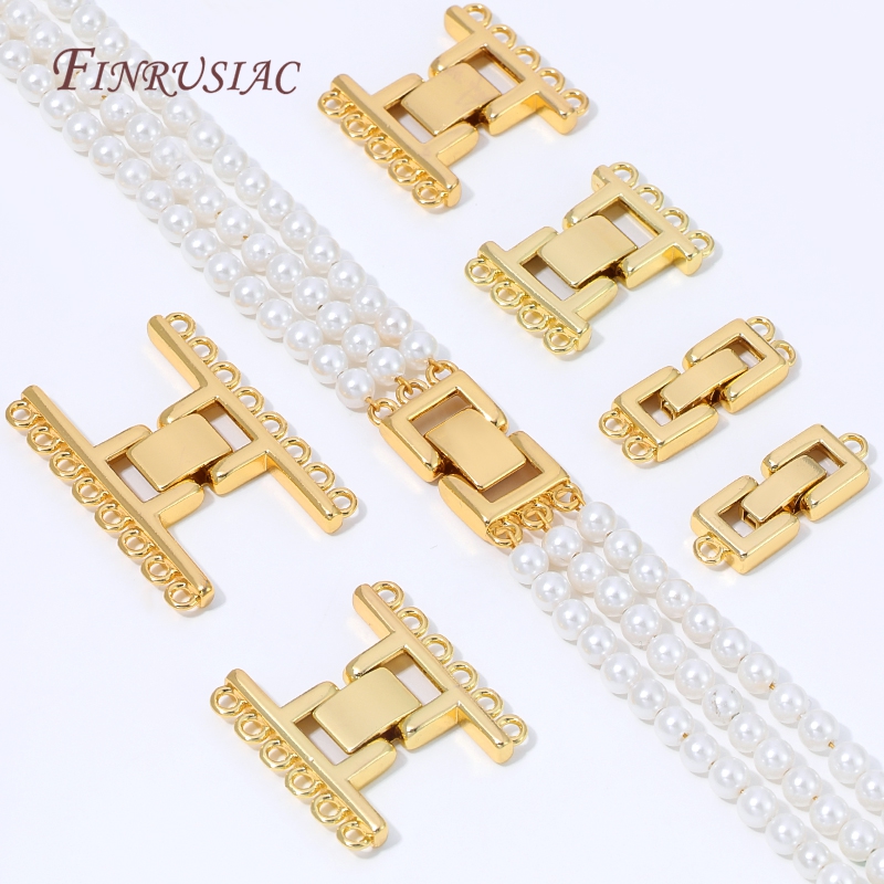 18K Gold Plated Multi Strands  - Jewelry Making With Beads ulasan dan harga