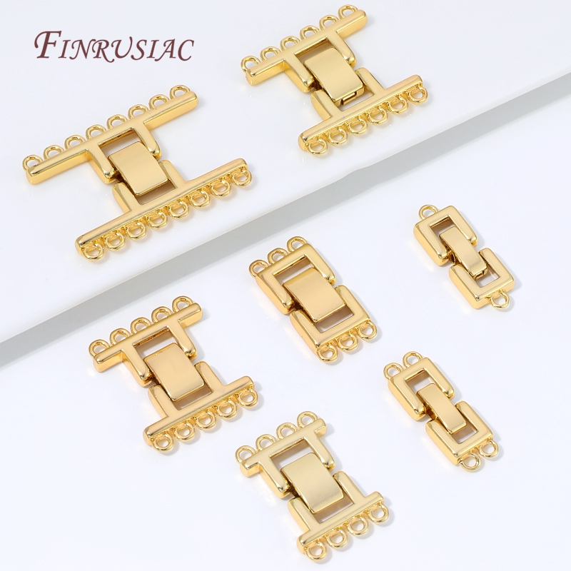 18K Gold Plated Multi Strands  - Jewelry Making With Beads ulasan dan harga