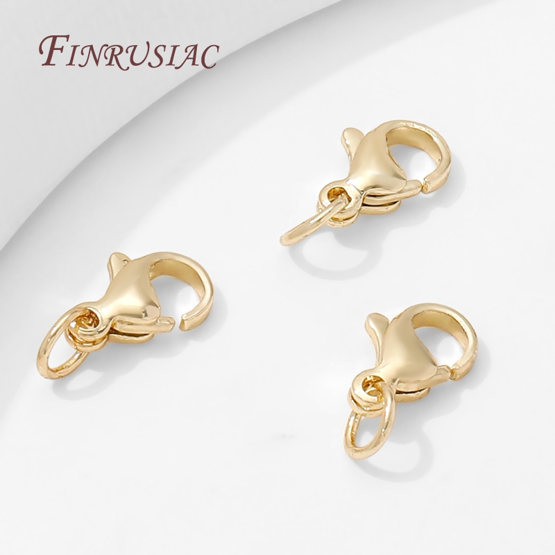 Stainless Steel Gold Plated 10 - Jewelry Making Brass ulasan dan harga