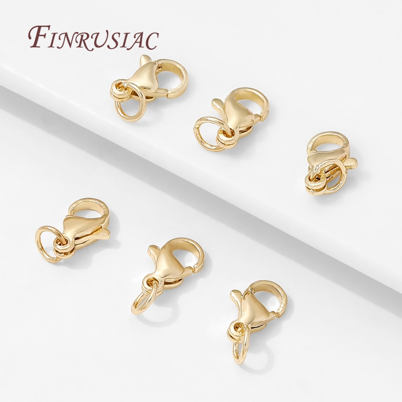 Stainless Steel Gold Plated 10 - Jewelry Making Brass ulasan dan harga