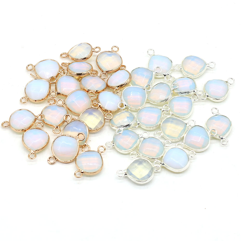 2pcs Natural Stone Connectors  - Jewelry Making For Adults ulasan dan harga