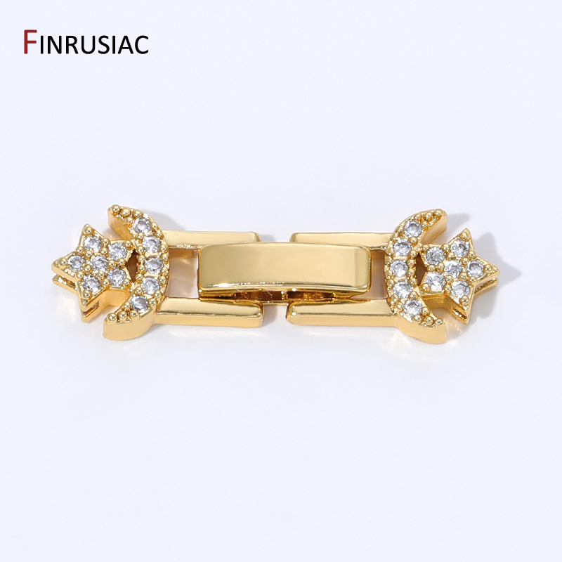 18K Gold Plated Brass Pearl Cl - Jewelry Making Articles ulasan dan harga