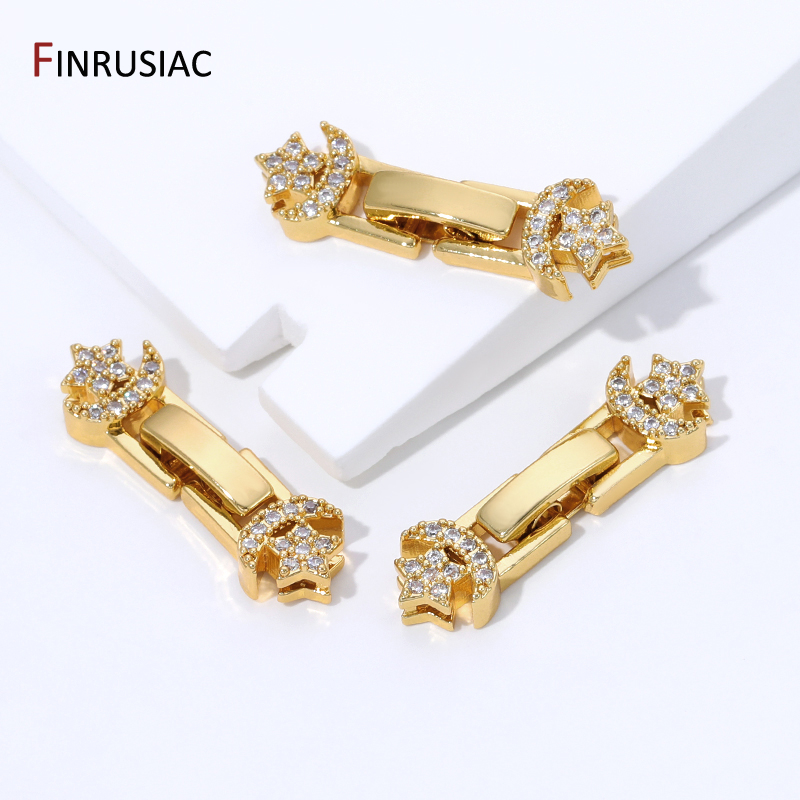 18K Gold Plated Brass Pearl Cl - Jewelry Making Articles ulasan dan harga