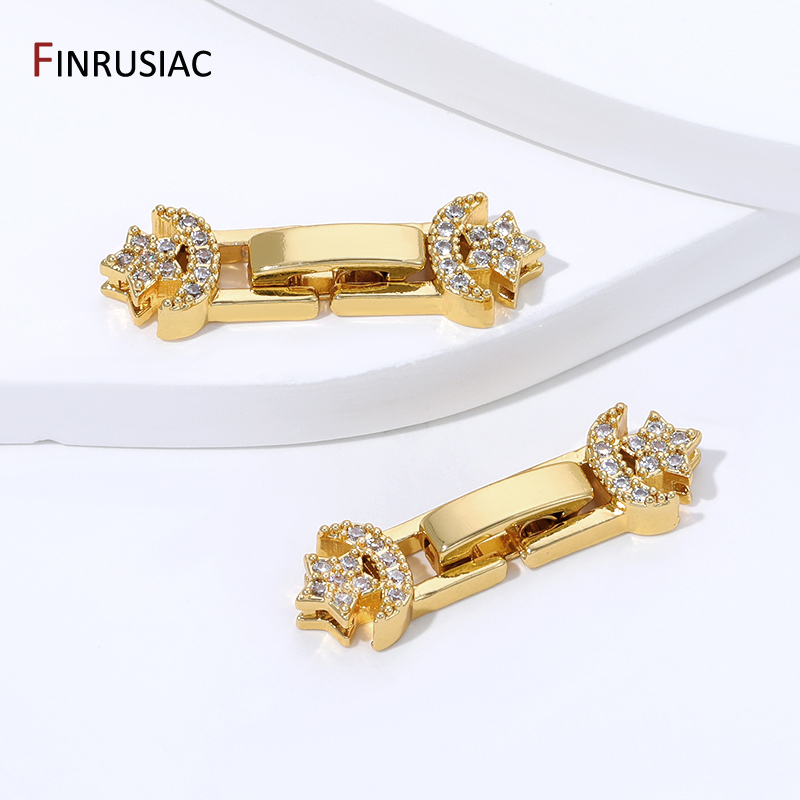18K Gold Plated Brass Pearl Cl - Jewelry Making Articles ulasan dan harga