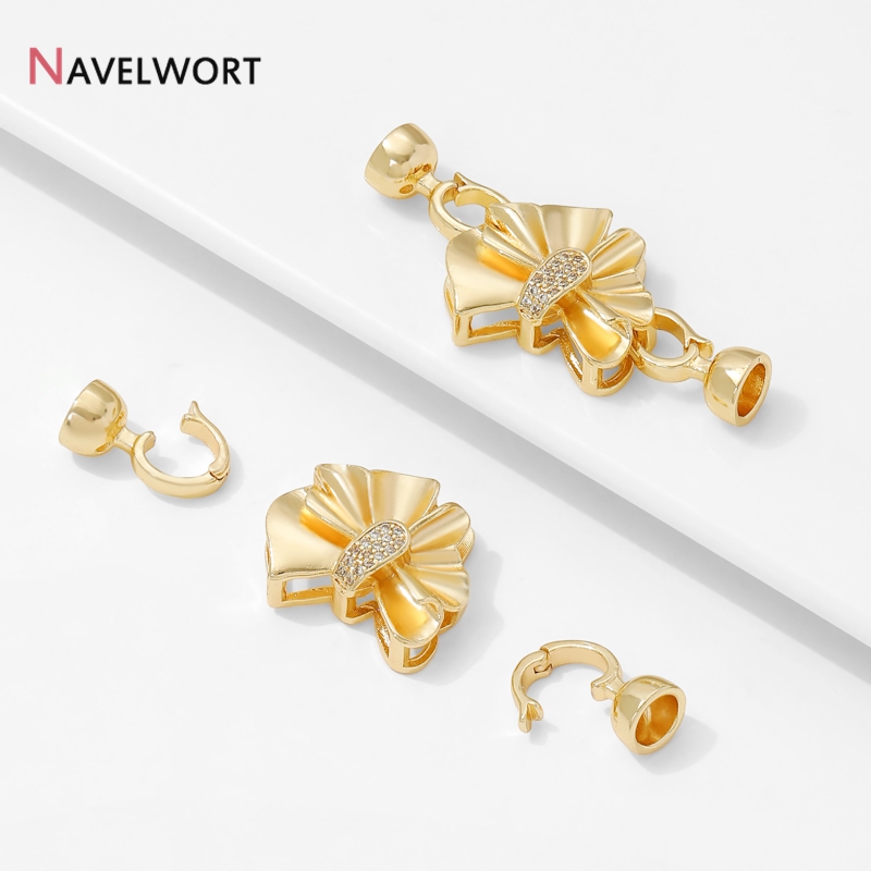 14K Gold Plated Brass Inlaid Z - Jewelry Making Designs ulasan dan harga