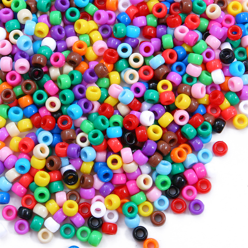 100pcs 6x9mm Large Hole Plasti - Jewelry Making For 5 Year Old ulasan dan harga