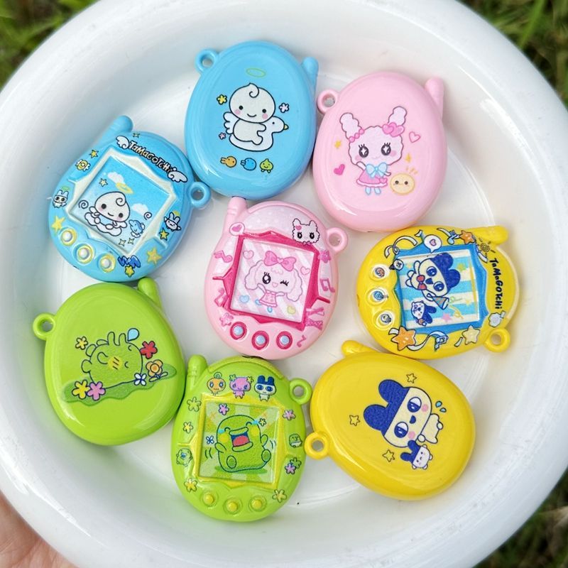 Tamagotchi double-sided printe - Jewelry Making With Beads ulasan dan harga