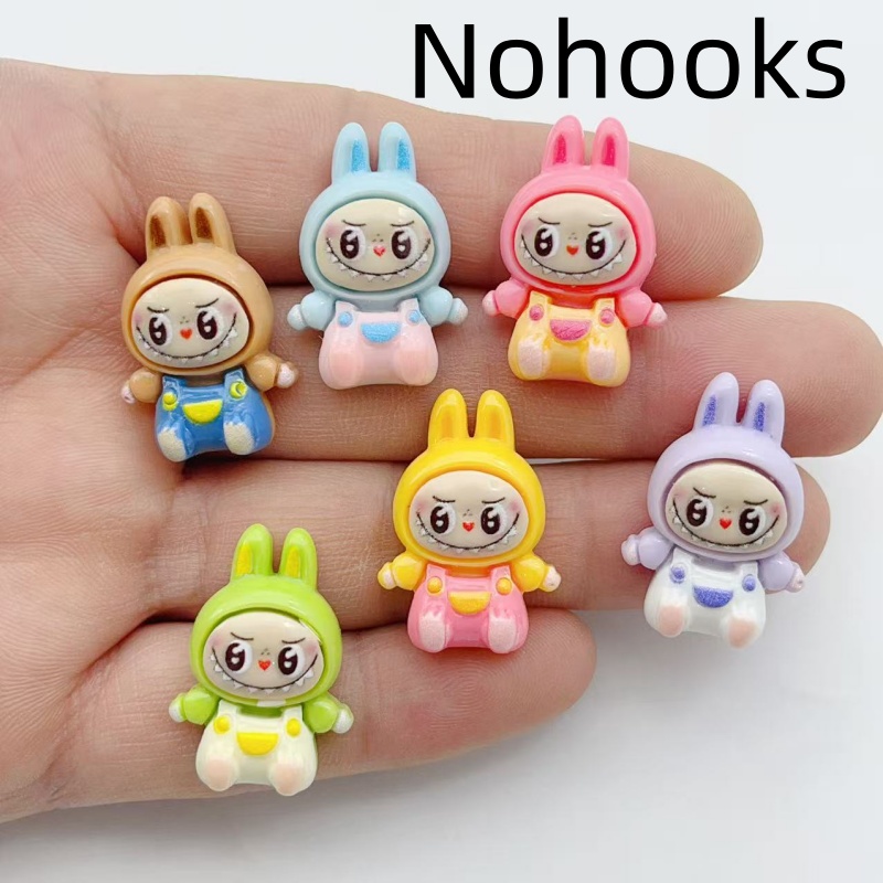 10Pcs Kawaii Rabbit Strawberry - Jewelry Making Pendants ulasan dan harga