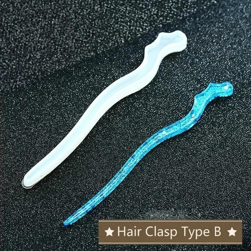 New Transparent Hairpin Silico - Jewelry Making For Adults ulasan dan harga